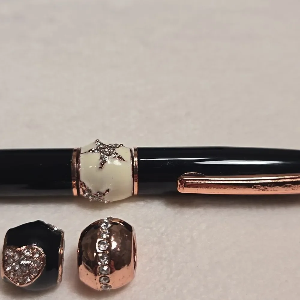 Bella Perlina Black Ink Pen